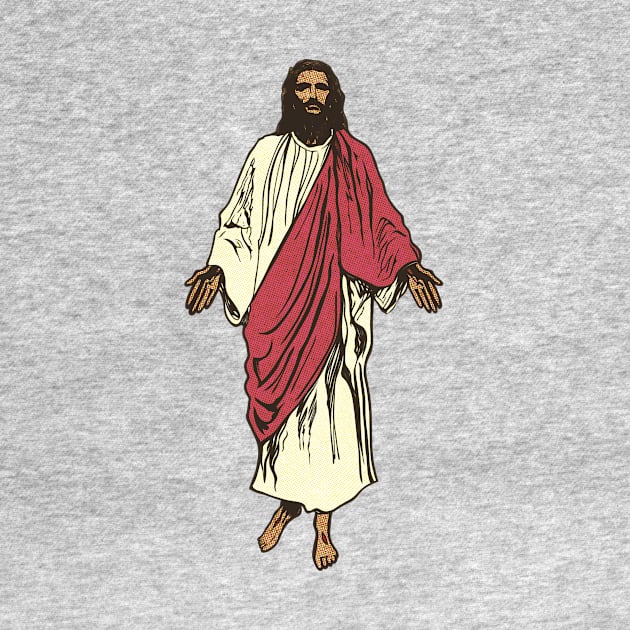 Retro Jesus by earmites